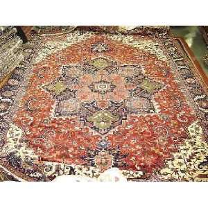    13x19 Hand Knotted serapi Persian Rug   131x191: Home & Kitchen