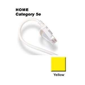  Leviton 5HHOM 1Y 1 Foot HOME 5e Patch Cable   Yellow: Home 