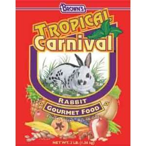  Top Quality Tropical Carn Gourm Rabbit Food 3lb 6pc: Pet 