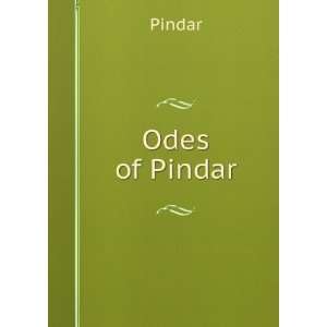  The Odes of Pindar (Ancient Greek Edition): Pindar: Books