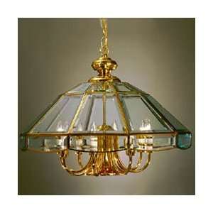   Polished Brass Crystal Palace Chandeliers Mid Sized: Home Improvement