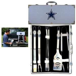  Dallas Cowboys Nfl 8Pc Bbq Tools Set: Sports & Outdoors