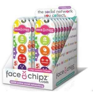  24 FaceChipz Packs with Secret Codes Toys & Games