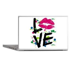   Notebook 14 Skin Cover LOVE Lips   Peace Symbol: Everything Else