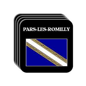 Champagne Ardenne   PARS LES ROMILLY Set of 4 Mini Mousepad Coasters