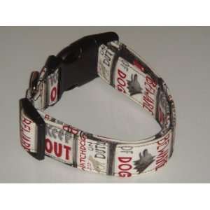   of Dog Watchdog On Duty Keep Out Dog Collar Small 1 Everything Else