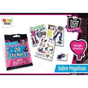    Stickerzine Monster High Sticker Refill   28 Stickers Toys & Games