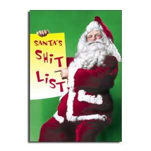  Santa Shit List   Hilarious TalkBubbles Merry Christmas 