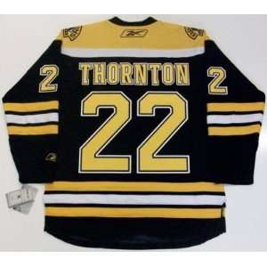  Shawn Thornton Boston Bruins Home Jersey Real Rbk: Sports 
