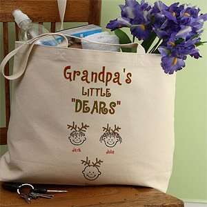  Personalized Little Dears Holiday Tote Bag Everything 
