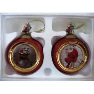  The Bradford Editions Norman Rockwell Ornaments (Set of 