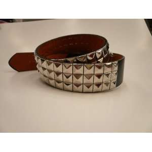   Studded Leather Belt for Buckles Studs Punk EMO Rock 