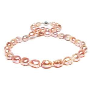  HinsonGayle Handpicked 7 12mm Pink Free Form Baroque Pearl 