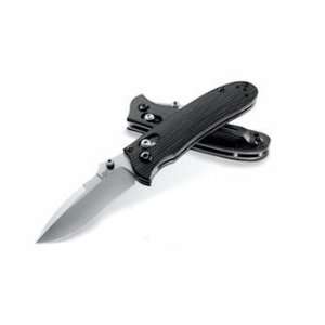 Benchmade Snody folding Knife Stainless Combo Drop Point/Dual Thumb 