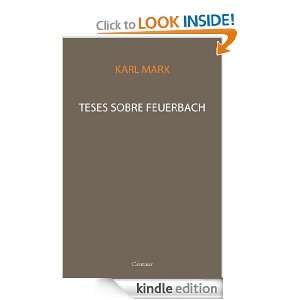 Teses sobre Feuerbach (Portuguese Edition): Karl Marx:  