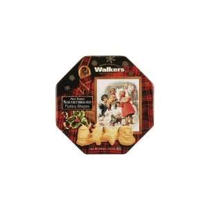 Walkers Festive Shapes Shortbread Tin (Economy Case Pack) 16.2 Oz 