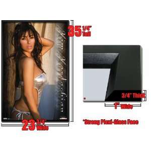   Kim Kardashian Poster Silver Bikini Sexy Fr 5265
