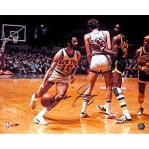  Walt Frazier Signed 16x20 New York Knicks Sports 