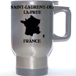  France   SAINT LAURENT DE LA PREE Stainless Steel Mug 