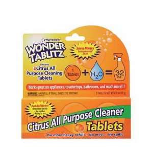  12 each Wonder Tablitz Citrus All Purpose Cleaner Tablets 