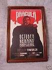 Dracula Poster Print   Thriller Horror Theater  