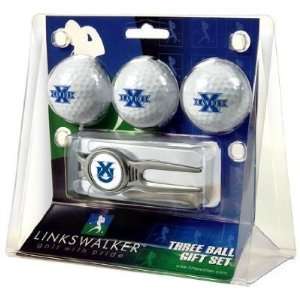  Xavier Musketeers 3 Golf Ball Gift Pack w/ Kool Tool   NCAA College 