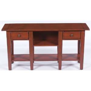   Attic Barn Red Occasional Tables Sofa Table   3393 09