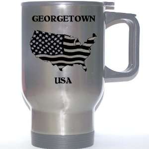  US Flag   Georgetown, Texas (TX) Stainless Steel Mug 