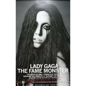  LADY GAGA The Fame Monster DOUBLE SIDED MUSIC POSTER (1306 