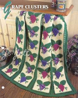 Grape Clusters Quilt Afghan, Annies crochet pattern  