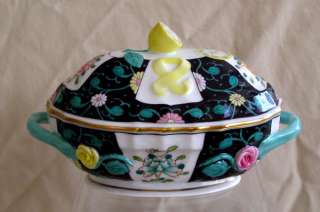 Herend BLACK DYNASTY Mini Tureen  