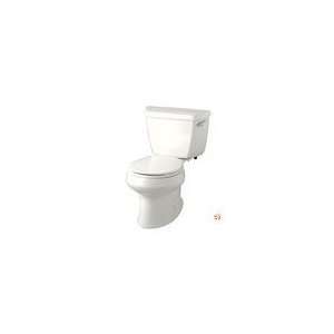 Wellworth K 3577 TR 0 Classic Two Piece Toilet, Round Front, 1.28 GPF