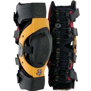  ASTERISK GERM YOUTH MX KNEE PROTECTION SYSTEM YELLOW RIGHT 