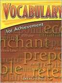 Vocabulary for Achievement Margaret Ann Richek