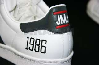 Adidas Superstar 80s My Adidas RUN DMC 25th Anniversary 1986 JMJ DS 8 