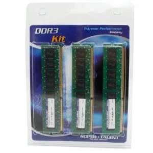  Super Talent DDR3 1333 12GB (3x 4GB) Triple Channel Memory 