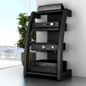  Amara Component Stand in Black Furniture & Decor