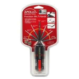   Multi Tool Screwdriver with Seven Hands   Red: Home & Kitchen