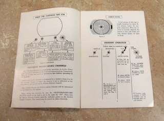 RCA Victor 6 T 54 Eye Witness TV Original Manual  