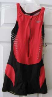 Speedo Womens XD Skin Triathlon Front Zip Unitard NWT  