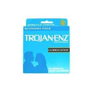  Trojan Enz Condom Lubricated 36/Bx