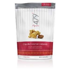 Chipotle Caramel + Almonds Popcorn   Case of 6 (5oz Pouches):  