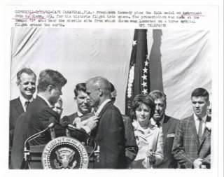 23/1962 President JOHN F. KENNEDY + Astronaut JOHN GLENN News 