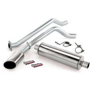 Banks Power 48331 Monster Cat Back Exhaust System; 3 in. In/Out; Incl 