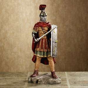 Roman Greek Warrior Statue Military Hero Gladiator  