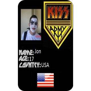 KISS ARMY Fan ID Card press pass concert ticket