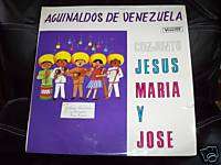 Aguinaldos De Venezuela ConjuntoJesus, Maria Y Jose LP  