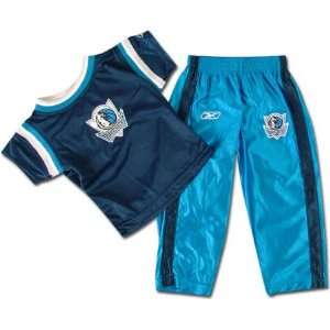  Dallas Mavericks Kids 4 7 Jersey and Pant Set: Sports 