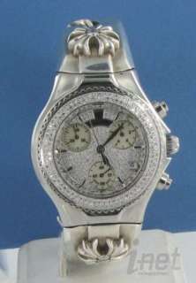   Technomarine Diva Diamond Sterling Silver Watch Super Rare $10600