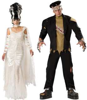 Franken Monster Elite & Bride Adult Couples Costume Set   Medium/Large 